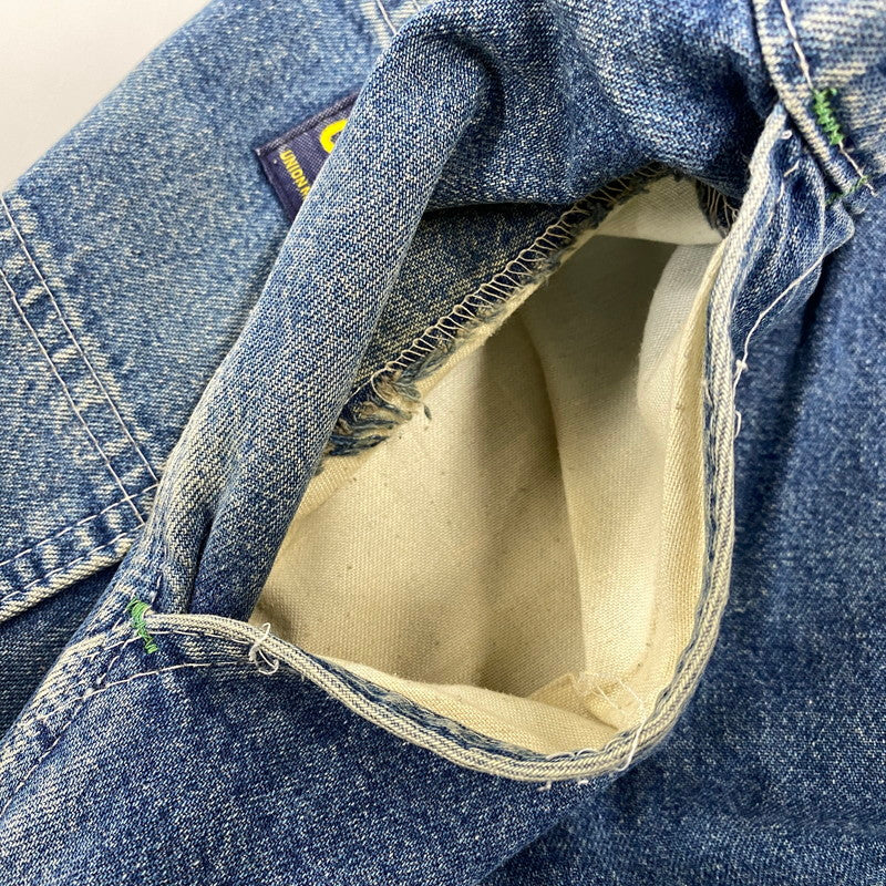 【現状渡し品】【メンズ】 OSHKOSH オシュコシュ 42TALON ZIP USA製 DENIM PAINTER PANTS デニム ペインター パンツ ボトムス 157-260602-kh-02-izu サイズ：30×34 カラー：インディゴ 万代Net店