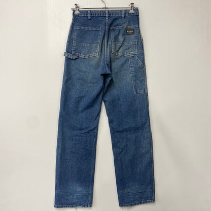 【現状渡し品】【メンズ】 OSHKOSH オシュコシュ 42TALON ZIP USA製 DENIM PAINTER PANTS デニム ペインター パンツ ボトムス 157-260602-kh-02-izu サイズ：30×34 カラー：インディゴ 万代Net店