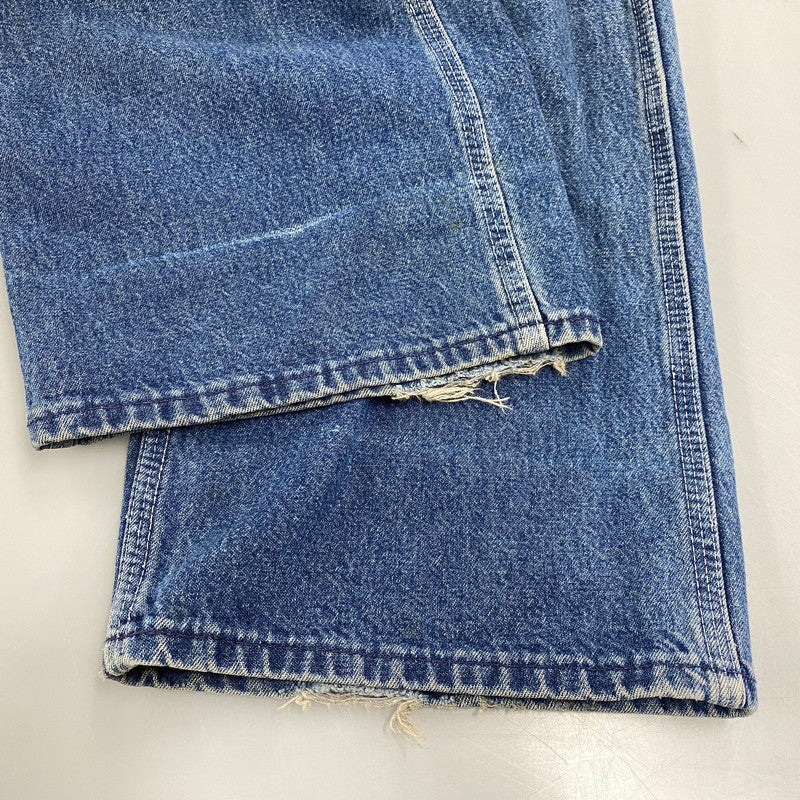 【現状渡し品】【メンズ】 OSHKOSH オシュコシュ 42TALON ZIP USA製 DENIM PAINTER PANTS デニム ペインター パンツ ボトムス 157-260602-kh-02-izu サイズ：30×34 カラー：インディゴ 万代Net店