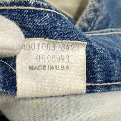 【現状渡し品】【メンズ】 OSHKOSH オシュコシュ 42TALON ZIP USA製 DENIM PAINTER PANTS デニム ペインター パンツ ボトムス 157-260602-kh-02-izu サイズ：30×34 カラー：インディゴ 万代Net店