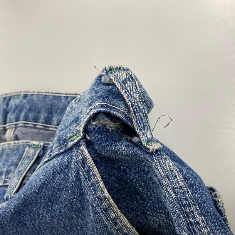 【現状渡し品】【メンズ】 OSHKOSH オシュコシュ 42TALON ZIP USA製 DENIM PAINTER PANTS デニム ペインター パンツ ボトムス 157-260602-kh-02-izu サイズ：30×34 カラー：インディゴ 万代Net店