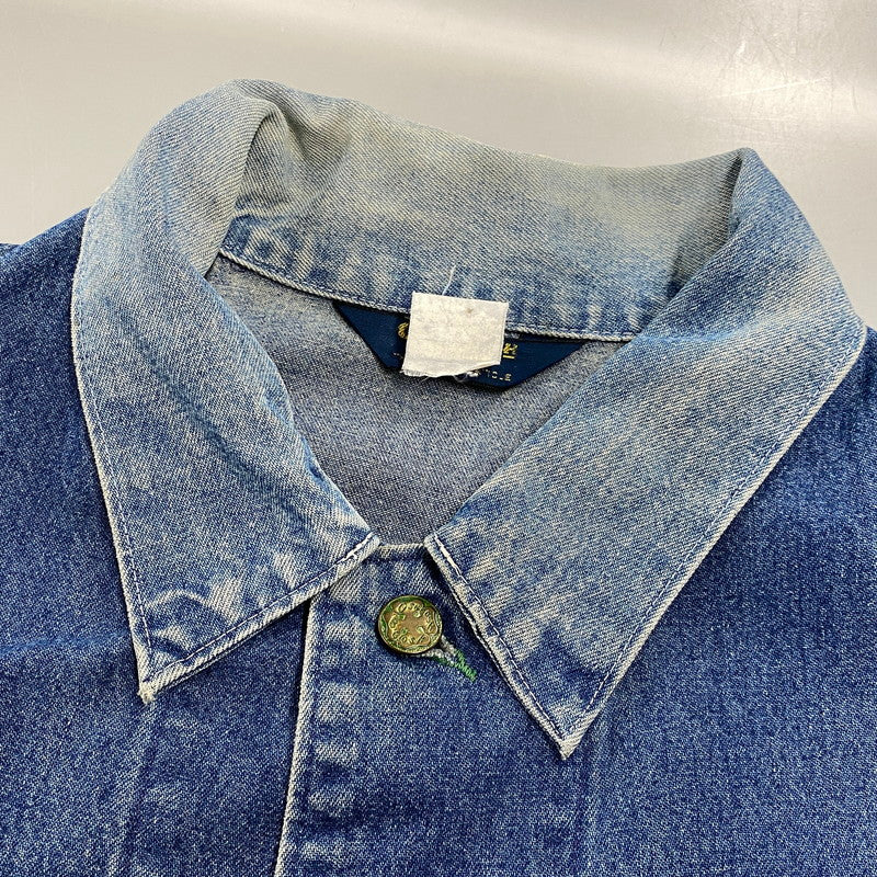 【現状渡し品】【メンズ】 OSHKOSH オシュコシュ 60-70S DENIM COVERALL デニム カバーオール アウター 146-260604-cs-12-izu サイズ：不明 カラー：インディゴ 万代Net店
