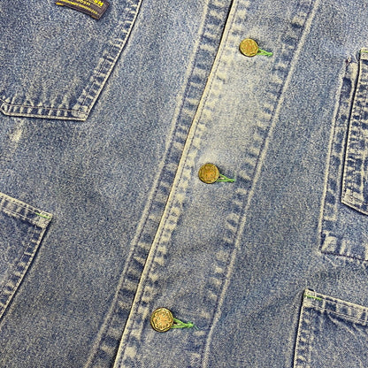 【現状渡し品】【メンズ】 OSHKOSH オシュコシュ 60-70S DENIM COVERALL デニム カバーオール アウター 146-260604-cs-12-izu サイズ：不明 カラー：インディゴ 万代Net店