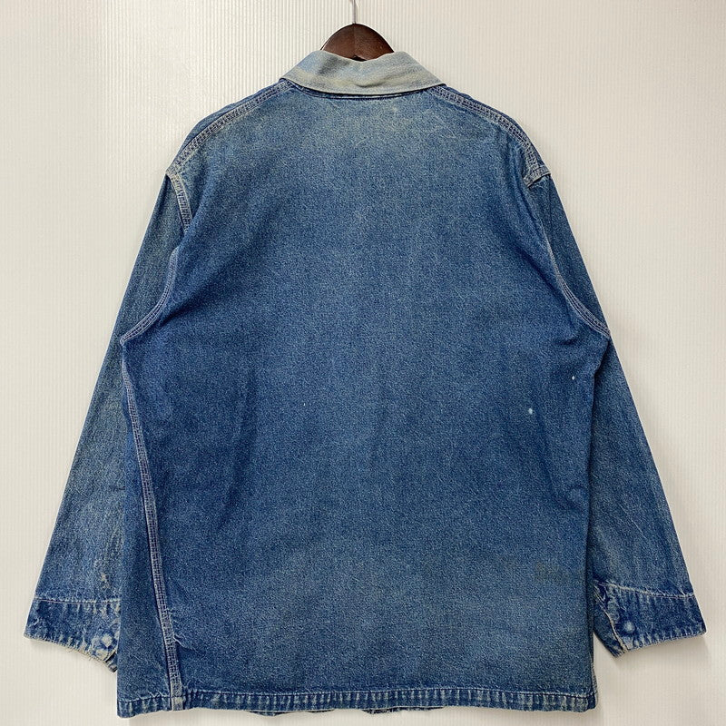 【現状渡し品】【メンズ】 OSHKOSH オシュコシュ 60-70S DENIM COVERALL デニム カバーオール アウター 146-260604-cs-12-izu サイズ：不明 カラー：インディゴ 万代Net店