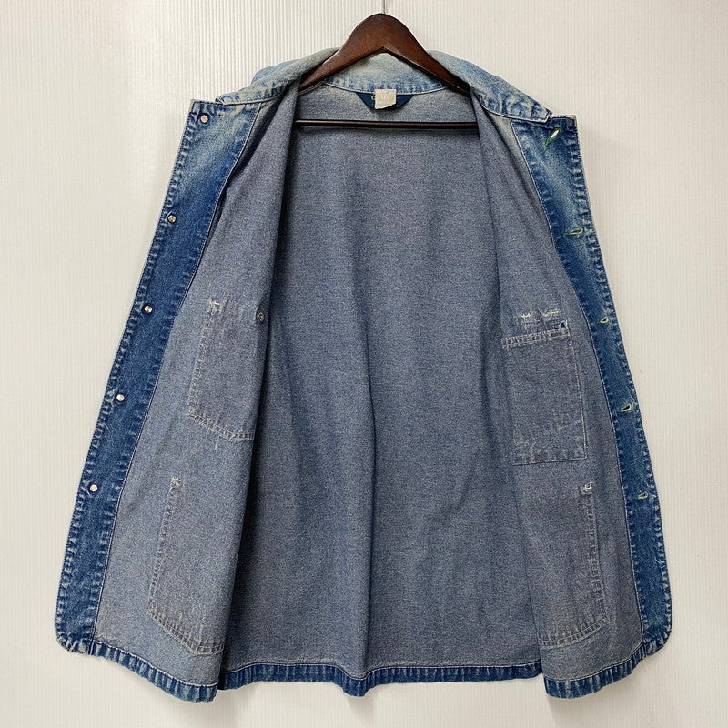 【現状渡し品】【メンズ】 OSHKOSH オシュコシュ 60-70S DENIM COVERALL デニム カバーオール アウター 146-260604-cs-12-izu サイズ：不明 カラー：インディゴ 万代Net店
