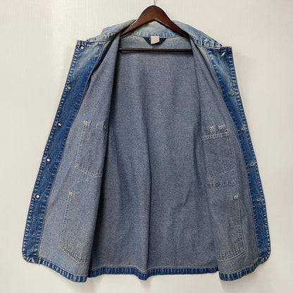 【現状渡し品】【メンズ】 OSHKOSH オシュコシュ 60-70S DENIM COVERALL デニム カバーオール アウター 146-260604-cs-12-izu サイズ：不明 カラー：インディゴ 万代Net店