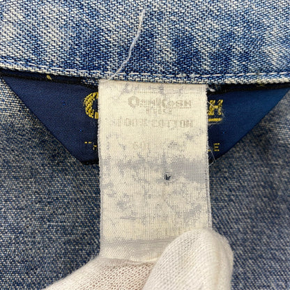 【現状渡し品】【メンズ】 OSHKOSH オシュコシュ 60-70S DENIM COVERALL デニム カバーオール アウター 146-260604-cs-12-izu サイズ：不明 カラー：インディゴ 万代Net店