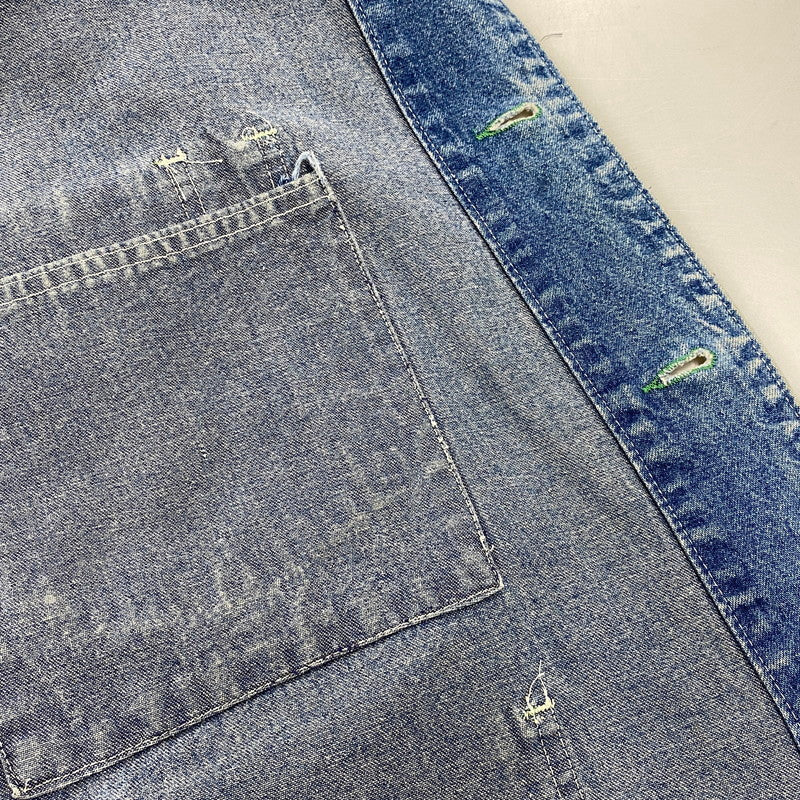 【現状渡し品】【メンズ】 OSHKOSH オシュコシュ 60-70S DENIM COVERALL デニム カバーオール アウター 146-260604-cs-12-izu サイズ：不明 カラー：インディゴ 万代Net店