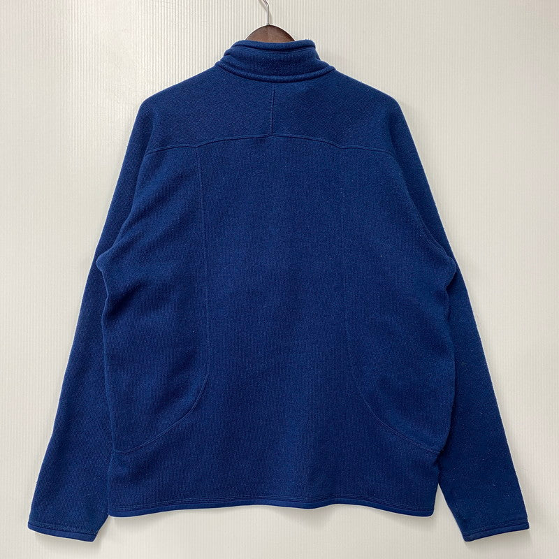 【中古品】【メンズ】 PATAGONIA パタゴニア 25521FA11 11AW ベターセータープルオーバー トップス 長袖 144-260608-ya-01-izu サイズ：L カラー：ブルー 万代Net店