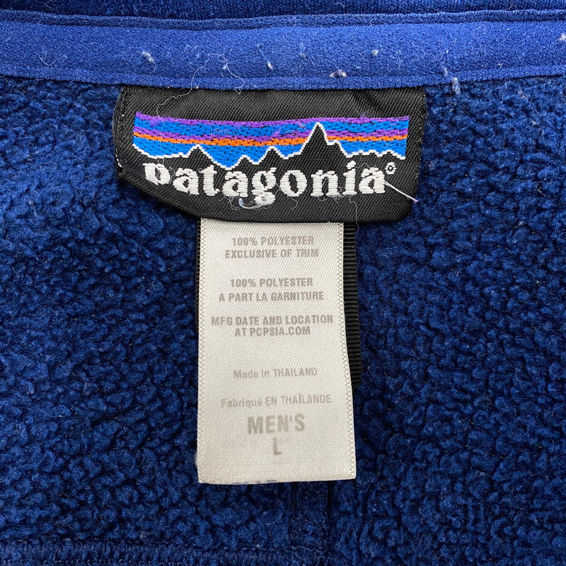 【中古品】【メンズ】 PATAGONIA パタゴニア 25521FA11 11AW ベターセータープルオーバー トップス 長袖 144-260608-ya-01-izu サイズ：L カラー：ブルー 万代Net店