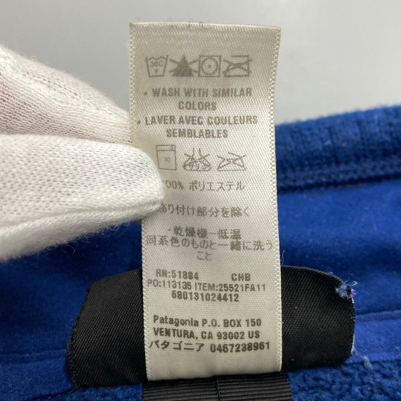 【中古品】【メンズ】 PATAGONIA パタゴニア 25521FA11 11AW ベターセータープルオーバー トップス 長袖 144-260608-ya-01-izu サイズ：L カラー：ブルー 万代Net店