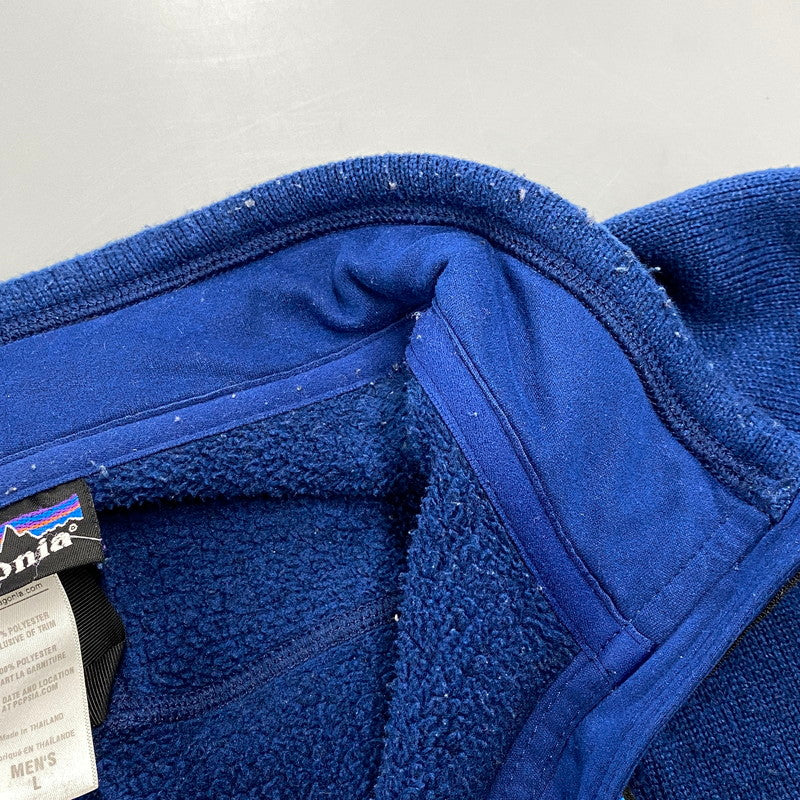 【中古品】【メンズ】 PATAGONIA パタゴニア 25521FA11 11AW ベターセータープルオーバー トップス 長袖 144-260608-ya-01-izu サイズ：L カラー：ブルー 万代Net店