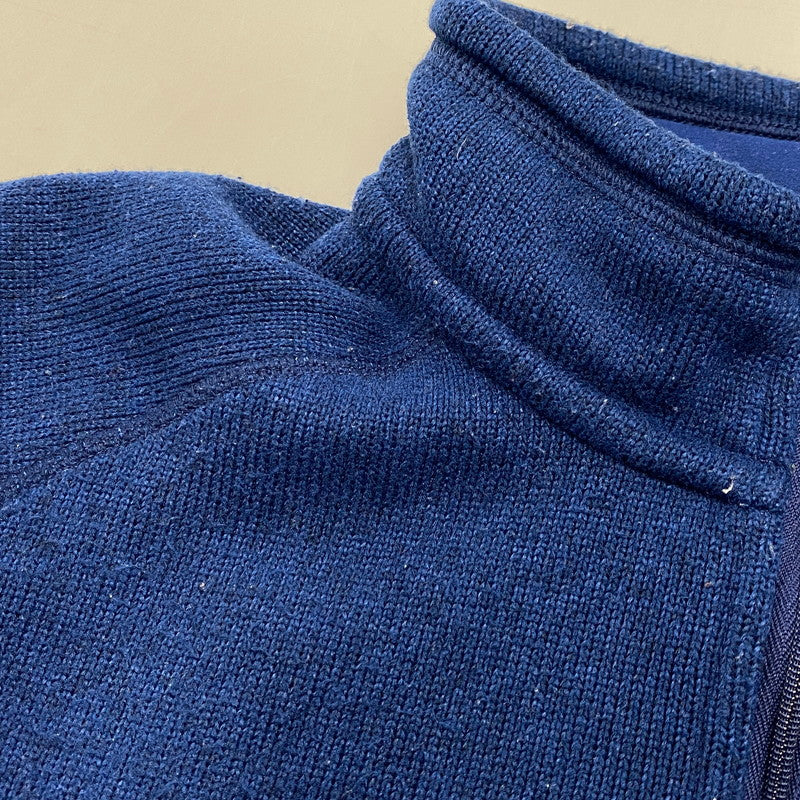 【中古品】【メンズ】 PATAGONIA パタゴニア 25521FA11 11AW ベターセータープルオーバー トップス 長袖 144-260608-ya-01-izu サイズ：L カラー：ブルー 万代Net店