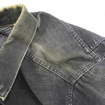 【中古品】【メンズ】 LEVI'S リーバイス 刻印522 白タブ 70S CORDUROY TRACKER JACKET コーデュロイ トラッカー ジャケット アウター 146-260604-cs-11-izu サイズ：42 カラー：ネイビー 万代Net店