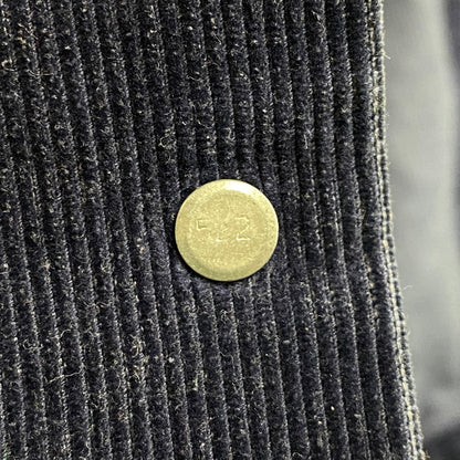 【中古品】【メンズ】 LEVI'S リーバイス 刻印522 白タブ 70S CORDUROY TRACKER JACKET コーデュロイ トラッカー ジャケット アウター 146-260604-cs-11-izu サイズ：42 カラー：ネイビー 万代Net店