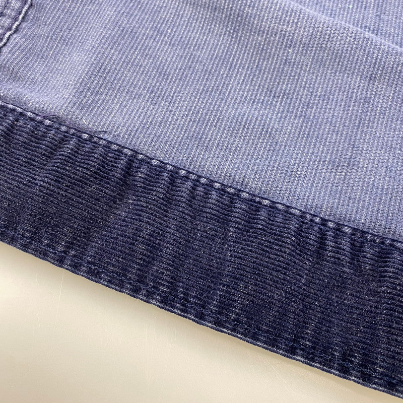 【中古品】【メンズ】 LEVI'S リーバイス 刻印522 白タブ 70S CORDUROY TRACKER JACKET コーデュロイ トラッカー ジャケット アウター 146-260604-cs-11-izu サイズ：42 カラー：ネイビー 万代Net店