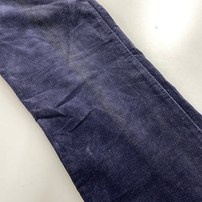 【中古品】【メンズ】 LEVI'S リーバイス 519-1517 刻印536 白タブ 70-80S CORDUROY PANTS コーデュロイ パンツ ズボン ボトムス 157-260608-ya-02-izu サイズ：36×32 カラー：ネイビー 万代Net店