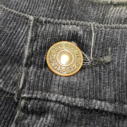 【中古品】【メンズ】 LEVI'S リーバイス 519-1517 刻印536 白タブ 70-80S CORDUROY PANTS コーデュロイ パンツ ズボン ボトムス 157-260608-ya-02-izu サイズ：36×32 カラー：ネイビー 万代Net店