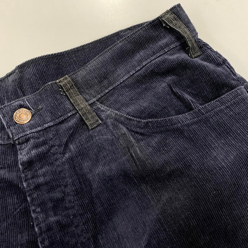 【中古品】【メンズ】 LEVI'S リーバイス 519-1517 刻印536 白タブ 70-80S CORDUROY PANTS コーデュロイ パンツ ズボン ボトムス 157-260608-ya-02-izu サイズ：36×32 カラー：ネイビー 万代Net店