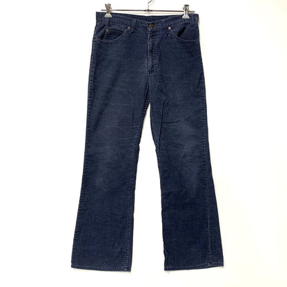 【中古品】【メンズ】 LEVI'S リーバイス 刻印513 42TALON ZIP 白タブ CORDUROY PANTS タロンジップ コーデュロイ パンツ ボトムス 157-260607-kh-10-izu サイズ：34×31 カラー：ネイビー 万代Net店