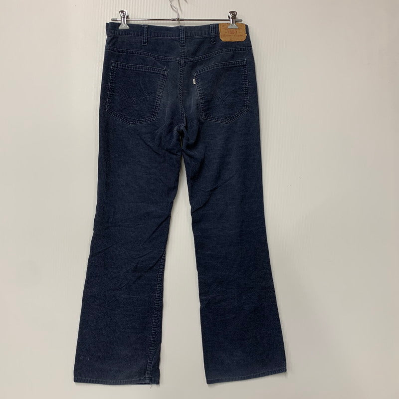【中古品】【メンズ】 LEVI'S リーバイス 刻印513 42TALON ZIP 白タブ CORDUROY PANTS タロンジップ コーデュロイ パンツ ボトムス 157-260607-kh-10-izu サイズ：34×31 カラー：ネイビー 万代Net店