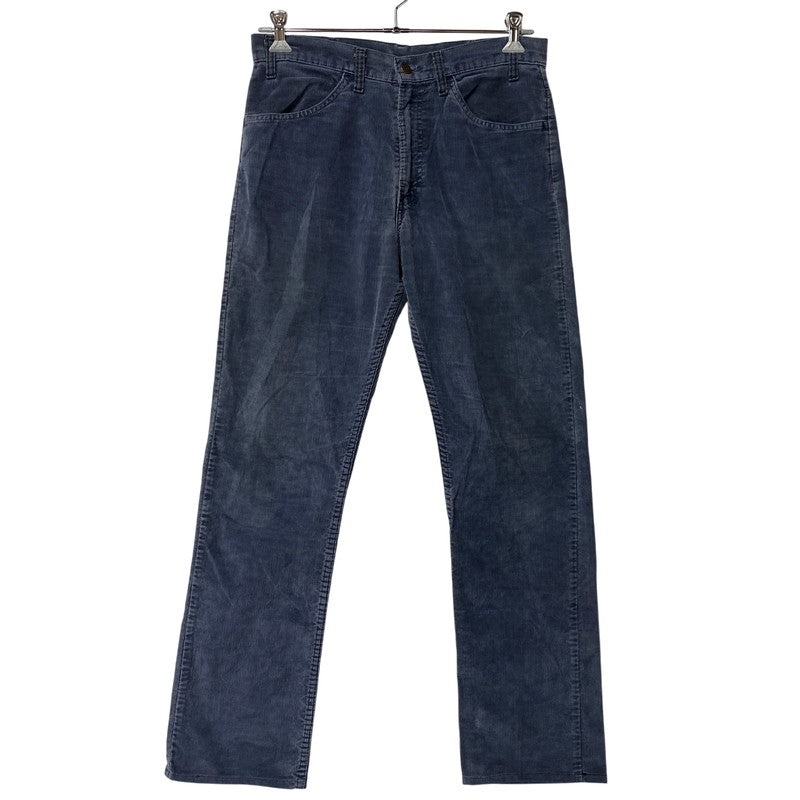 【中古品】【メンズ】 LEVI'S リーバイス 白タブ 42TALON ZIP タロン ジップ 白タブ 70-80S CORDUROY PANTS コーデュロイ パンツ ズボン ボトムス 157-260609-ya-01-izu サイズ：下記参照 カラー：ネイビー 万代Net店