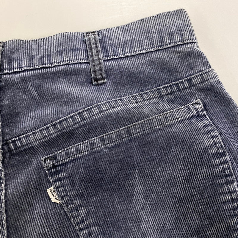 【中古品】【メンズ】 LEVI'S リーバイス 白タブ 42TALON ZIP タロン ジップ 白タブ 70-80S CORDUROY PANTS コーデュロイ パンツ ズボン ボトムス 157-260609-ya-01-izu サイズ：下記参照 カラー：ネイビー 万代Net店