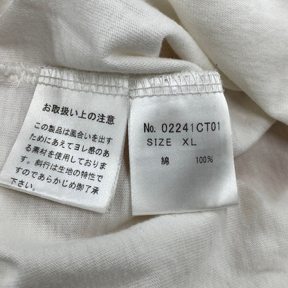 【中古品】【メンズ】 HYSTERIC GLAMOUR ヒステリックグラマー 02241CT01 MULTI HYSTERIC WOMAN SS TEE マルチ ヒステリック ウーマン ショートスリーブ Tシャツ トップス 半袖 140-260608-ya-05-izu サイズ：XL カラー：白 万代Net店