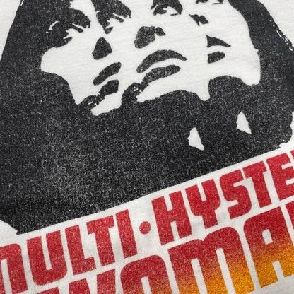 【中古品】【メンズ】 HYSTERIC GLAMOUR ヒステリックグラマー 02241CT01 MULTI HYSTERIC WOMAN SS TEE マルチ ヒステリック ウーマン ショートスリーブ Tシャツ トップス 半袖 140-260608-ya-05-izu サイズ：XL カラー：白 万代Net店
