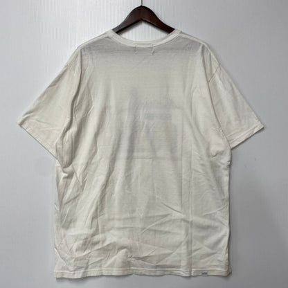 【中古品】【メンズ】 HYSTERIC GLAMOUR ヒステリックグラマー 02243CT01 MORNING BEAT SS TEE モーニング ビート ショートスリーブ Tシャツ トップス 半袖 140-260608-ya-04-izu サイズ：XL カラー：白 万代Net店