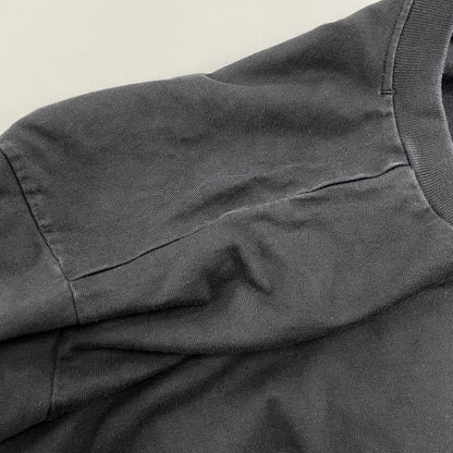 【中古品】【メンズ】 STONE ISLAND ストーンアイランド 791563750 国内正規 HEAVY COTTON JERSEY GARMENT DYED ヘビー コットン ジャージー ガーメント ダイ トップス 長袖 141-260603-cs-02-izu サイズ：3X カラー：ブラック 万代Net店