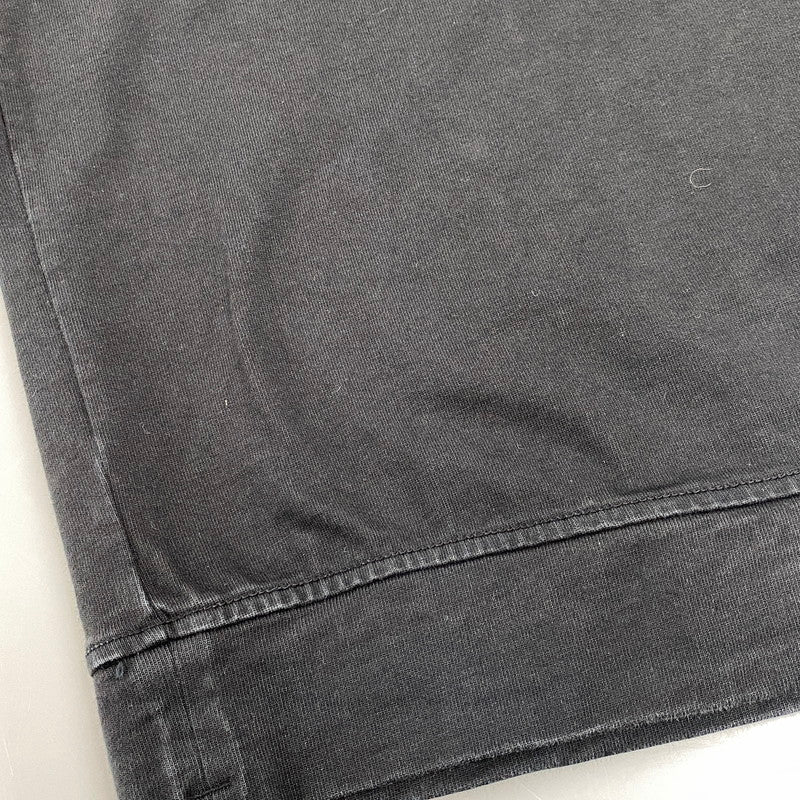 【中古品】【メンズ】 STONE ISLAND ストーンアイランド 791563750 国内正規 HEAVY COTTON JERSEY GARMENT DYED ヘビー コットン ジャージー ガーメント ダイ トップス 長袖 141-260603-cs-02-izu サイズ：3X カラー：ブラック 万代Net店