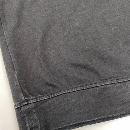 【中古品】【メンズ】 STONE ISLAND ストーンアイランド 791563750 国内正規 HEAVY COTTON JERSEY GARMENT DYED ヘビー コットン ジャージー ガーメント ダイ トップス 長袖 141-260603-cs-02-izu サイズ：3X カラー：ブラック 万代Net店