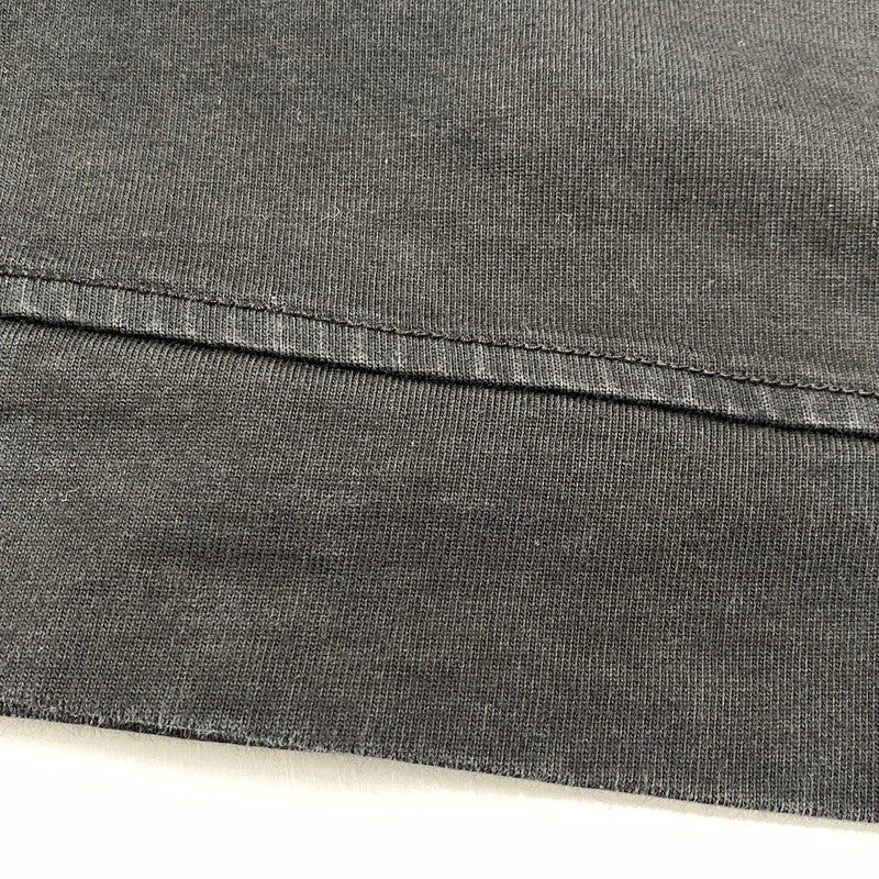 【中古品】【メンズ】 STONE ISLAND ストーンアイランド 791563750 国内正規 HEAVY COTTON JERSEY GARMENT DYED ヘビー コットン ジャージー ガーメント ダイ トップス 長袖 141-260603-cs-02-izu サイズ：3X カラー：ブラック 万代Net店