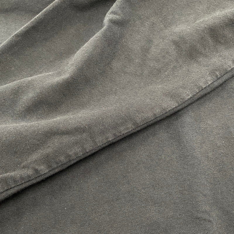 【中古品】【メンズ】 STONE ISLAND ストーンアイランド 791563750 国内正規 HEAVY COTTON JERSEY GARMENT DYED ヘビー コットン ジャージー ガーメント ダイ トップス 長袖 141-260603-cs-02-izu サイズ：3X カラー：ブラック 万代Net店