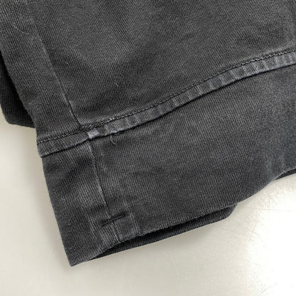 【中古品】【メンズ】 STONE ISLAND ストーンアイランド 791563750 国内正規 HEAVY COTTON JERSEY GARMENT DYED ヘビー コットン ジャージー ガーメント ダイ トップス 長袖 141-260603-cs-02-izu サイズ：3X カラー：ブラック 万代Net店