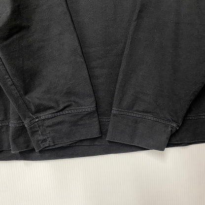 【中古品】【メンズ】 STONE ISLAND ストーンアイランド 791563750 国内正規 HEAVY COTTON JERSEY GARMENT DYED ヘビー コットン ジャージー ガーメント ダイ トップス 長袖 141-260603-cs-02-izu サイズ：3X カラー：ブラック 万代Net店