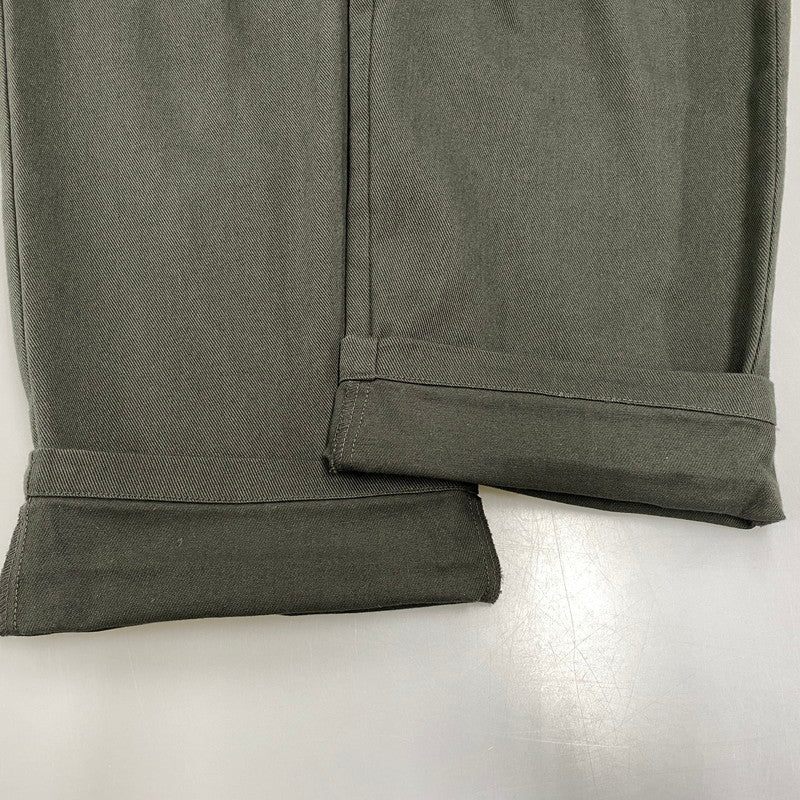 【中古品】【メンズ】 WTAPS ダブルタップス 261CWDT-PTM03 WRKT2001 TROUSERS COTTON. TWILL トラウザーズ コットン ツイル パンツ ボトムス ズボン 153-260603-cs-04-izu サイズ：02 カラー：カーキ 万代Net店