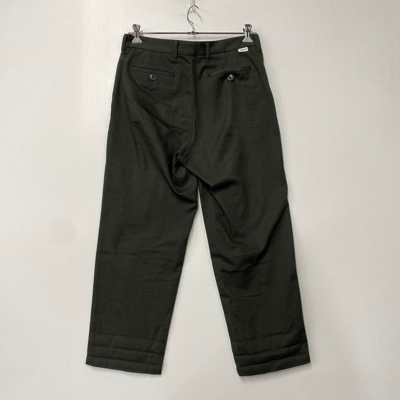 【中古品】【メンズ】 WTAPS ダブルタップス 261CWDT-PTM03 WRKT2001 TROUSERS COTTON. TWILL トラウザーズ コットン ツイル パンツ ボトムス ズボン 153-260603-cs-04-izu サイズ：02 カラー：カーキ 万代Net店