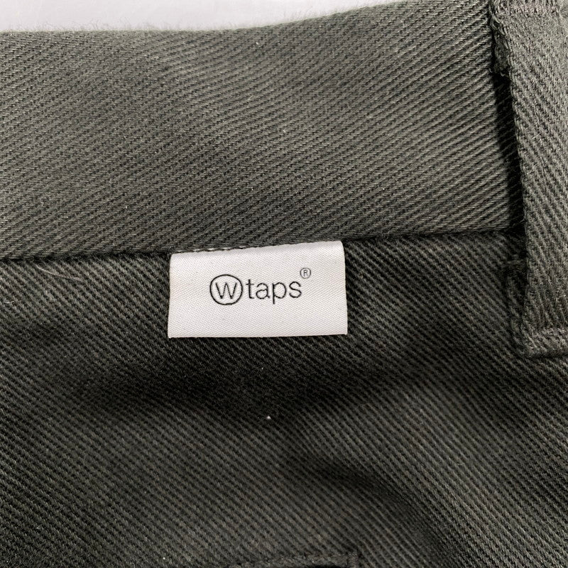 【中古品】【メンズ】 WTAPS ダブルタップス 261CWDT-PTM03 WRKT2001 TROUSERS COTTON. TWILL トラウザーズ コットン ツイル パンツ ボトムス ズボン 153-260603-cs-04-izu サイズ：02 カラー：カーキ 万代Net店