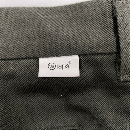 【中古品】【メンズ】 WTAPS ダブルタップス 261CWDT-PTM03 WRKT2001 TROUSERS COTTON. TWILL トラウザーズ コットン ツイル パンツ ボトムス ズボン 153-260603-cs-04-izu サイズ：02 カラー：カーキ 万代Net店