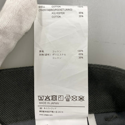 【中古品】【メンズ】 WTAPS ダブルタップス 261CWDT-PTM03 WRKT2001 TROUSERS COTTON. TWILL トラウザーズ コットン ツイル パンツ ボトムス ズボン 153-260603-cs-04-izu サイズ：02 カラー：カーキ 万代Net店