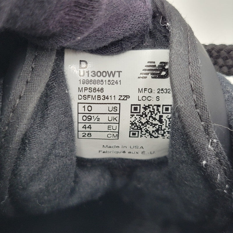 【中古品】【メンズ】 NEW BALANCE ニューバランス × WTAPS ダブルタップス 1300 MADE IN USA U1300WT 252NBNBD-FW01S スニーカー シューズ 靴 162-260603-ay-09-izu サイズ：28cm カラー：ブラック×ホワイト 万代Net店