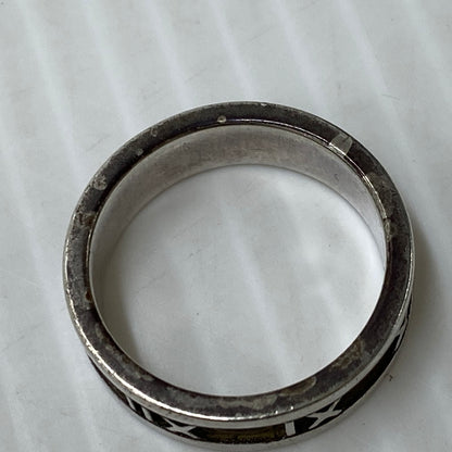 【現状渡し品】【メンズ】 TIFFANY&CO. ティファニー 925 ATLAS RING アトラス リング 指輪 アクセサリー 182-260603-cs-07-izu カラー：シルバー 万代Net店