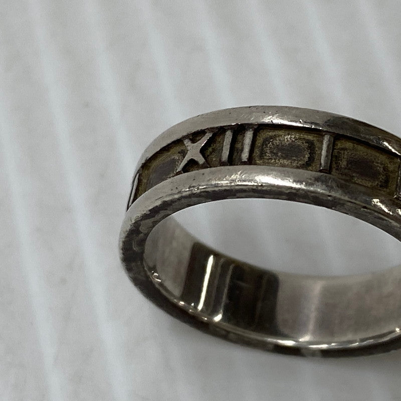 【現状渡し品】【メンズ】 TIFFANY&CO. ティファニー 925 ATLAS RING アトラス リング 指輪 アクセサリー 182-260603-cs-07-izu カラー：シルバー 万代Net店