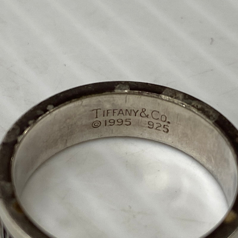 【現状渡し品】【メンズ】 TIFFANY&CO. ティファニー 925 ATLAS RING アトラス リング 指輪 アクセサリー 182-260603-cs-07-izu カラー：シルバー 万代Net店