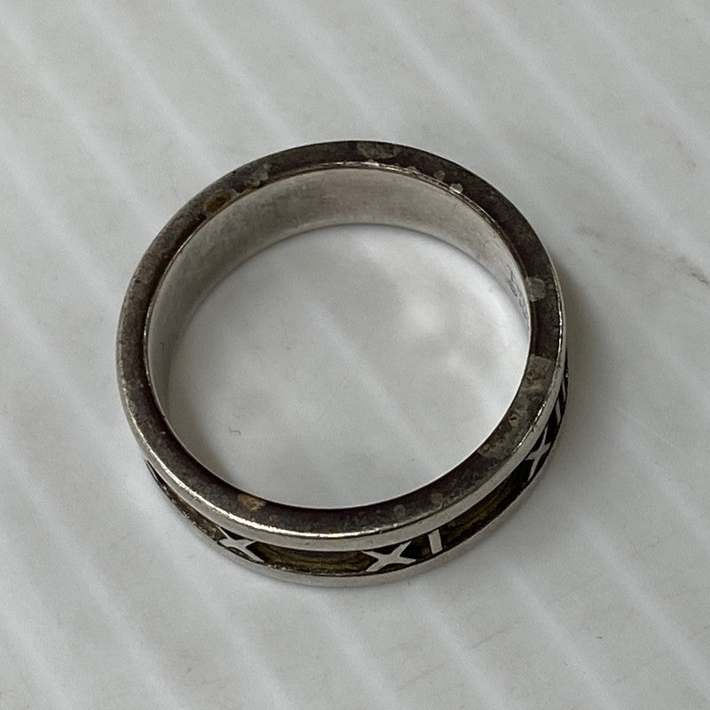 【現状渡し品】【メンズ】 TIFFANY&CO. ティファニー 925 ATLAS RING アトラス リング 指輪 アクセサリー 182-260603-cs-07-izu カラー：シルバー 万代Net店