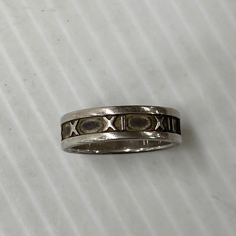【現状渡し品】【メンズ】 TIFFANY&CO. ティファニー 925 ATLAS RING アトラス リング 指輪 アクセサリー 182-260603-cs-07-izu カラー：シルバー 万代Net店