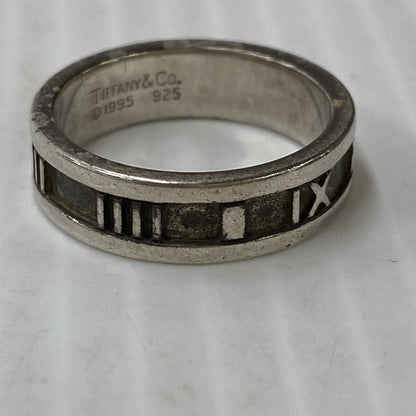 【現状渡し品】【メンズ】 TIFFANY&CO. ティファニー 925 ATLAS RING アトラス リング 指輪 アクセサリー 182-260603-cs-07-izu カラー：シルバー 万代Net店