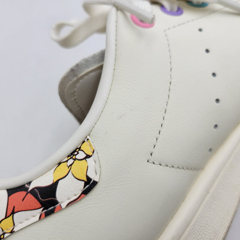 【中古品】【メンズ】 ADIDAS アディダス × RICH MNISI リッチ･ムニシ STAN SMITH PRIDE ID7494 スタンスミス プライド コラボ スニーカー シューズ 靴 161-260603-ay-11-izu サイズ：27.5cm カラー：ホワイト系 万代Net店